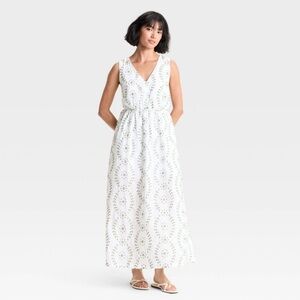 a new day crisscross back maxi dress
